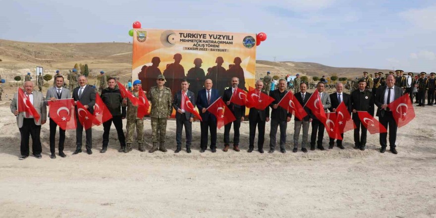 'Türkiye Yüzyılı Mehmetçik Hatıra Ormanı' oluşturuldu