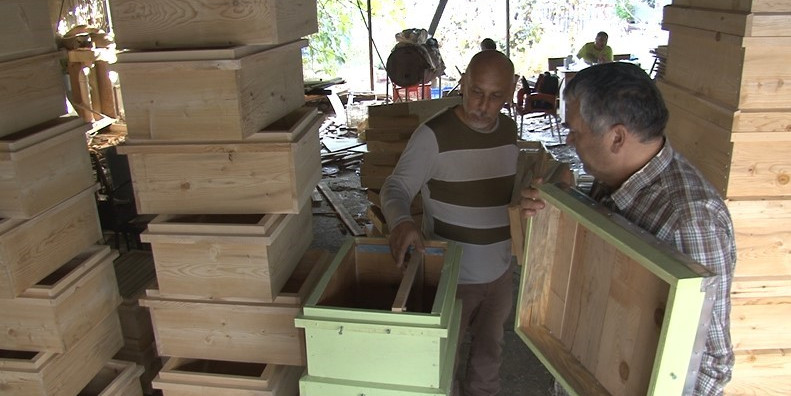 Türkiye’nin arı kovanları Alanya’dan