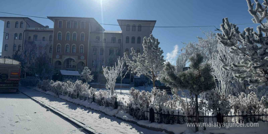 Türkiye’nin en soğuk yerleşim yerinde hayat durdu