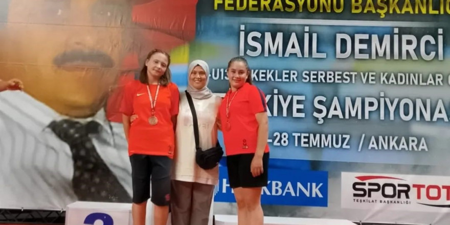 U-11 ve U-13 Türkiye Güreş Şampiyonası sona erdi