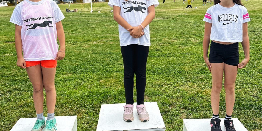 U10 kızlar atletizm yarışlarında il birincisi belli oldu