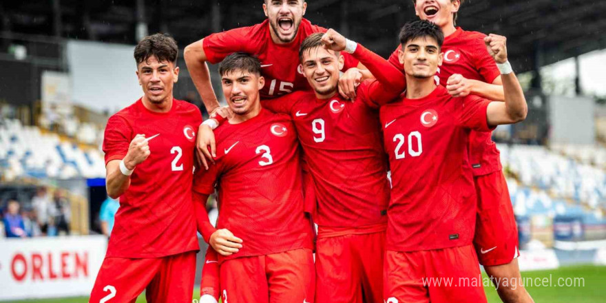 U19 Milli Takımı, Cebelitarık’ı 7-0 mağlup etti