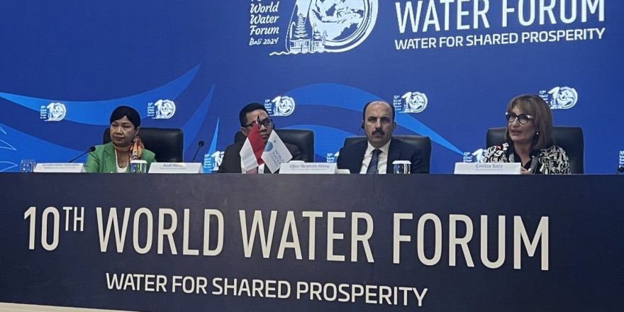 UCLG Başkanı Altay, 10. Dünya Su Forumu’nda su konusundaki adaletsizliğe, Gazze halkını su ve gıdadan mahrum bırakan soykırıma dikkat çekti