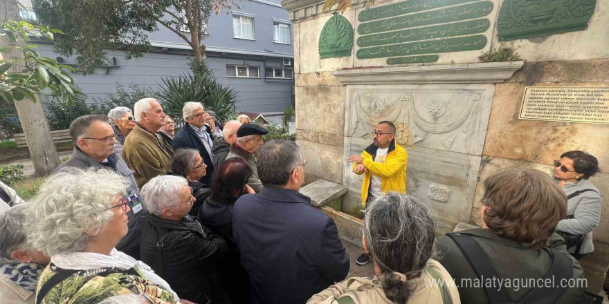 Üçüncü Yaş Üniversitesi öğrencileri “Şehitler Çeşmesi”nde