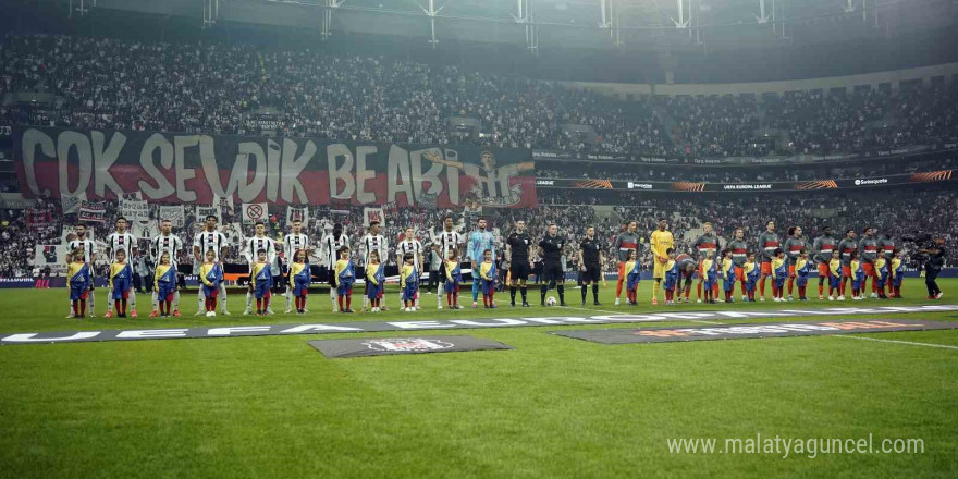 UEFA Avrupa Ligi: Beşiktaş: 0 - Eintracht Frankfurt: 0 (Maç devam ediyor)