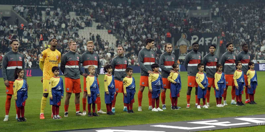 UEFA Avrupa Ligi: Beşiktaş: 0 - Eintracht Frankfurt: 0 (Maç devam ediyor)