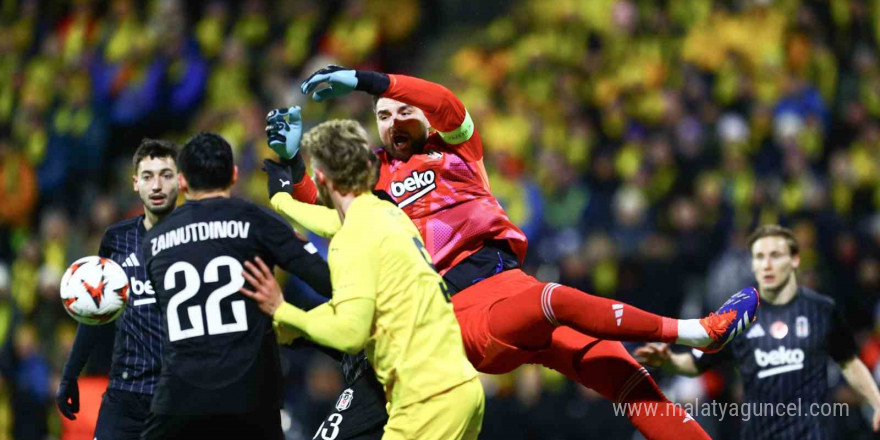 UEFA Avrupa Ligi: Bodo/Glimt: 2 - Beşiktaş: 1 (İlk yarı)