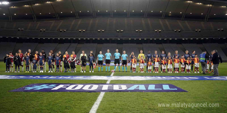 UEFA Kadınlar Şampiyonlar Ligi: Galatasaray: 1 - Roma: 6