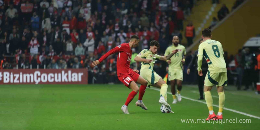 UEFA Uluslar Ligi: Türkiye: 0 - Galler: 0 (İlk yarı)