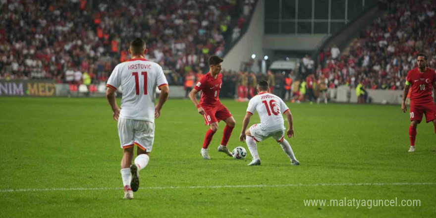 UEFA Uluslar Ligi: Türkiye: 1 - Karadağ: 0 (Maç sonucu)