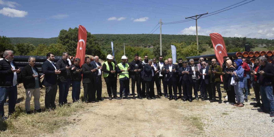 Ulusal doğal gaz boru hattı Dursunbey’e geliyor