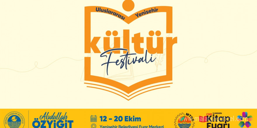 Uluslararası Yenişehir Kültür Festivali ve Kitap Fuarı için geri sayım başladı