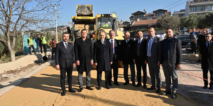 Umurbey Celal Bayar Caddesi yenileniyor