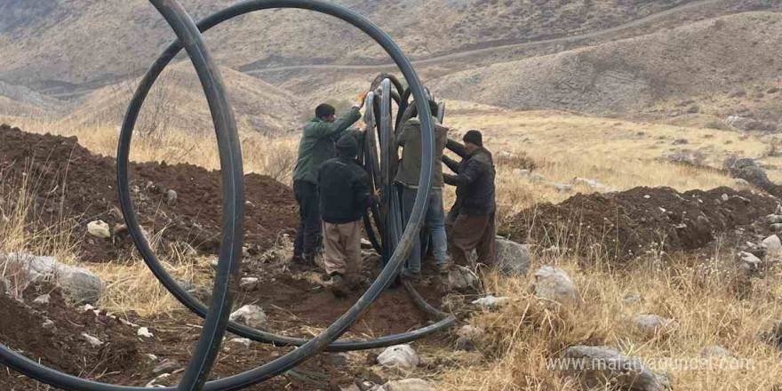 Umurlu Sınır Kapısı içme suyuna kavuşuyor