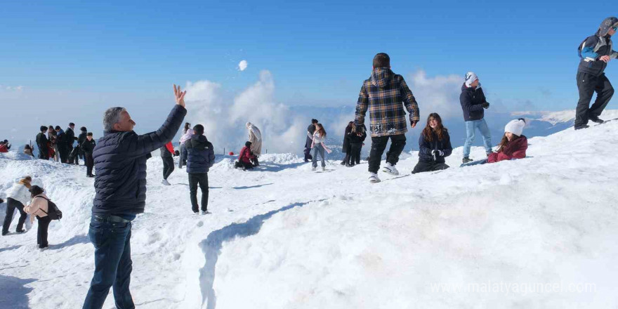 Üniversite sınavına hazırlanan öğrenciler, teleferikle stres attı