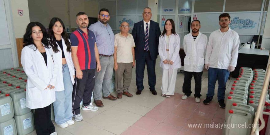 Üniversiteden 29 çeşit temizlik malzemesi