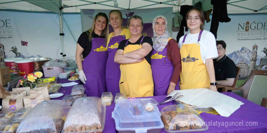 Üreten kadınlar Niğde 4. Gastronomi Festivali’nde buluştu