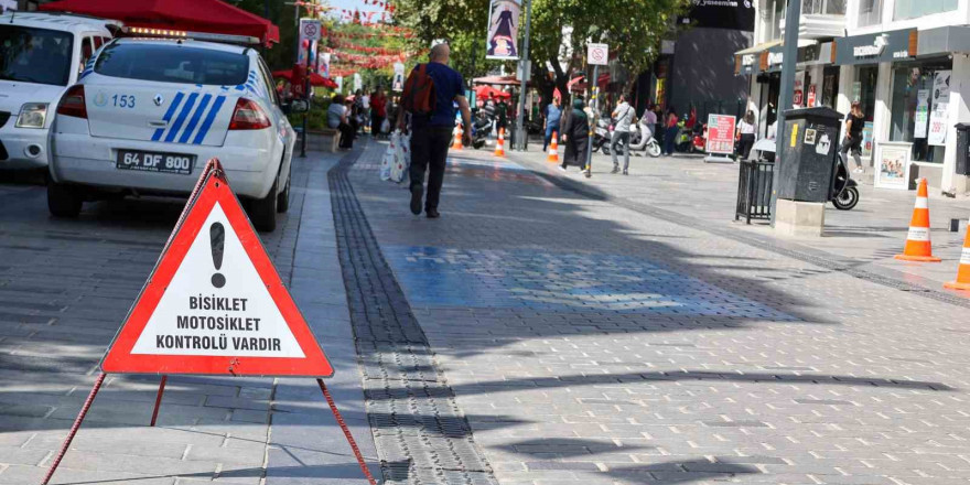 Uşak Belediyesi ekiplerince denetim gerçekleştirildi