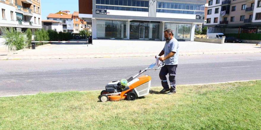 Uşak Belediyesinin bakım ve temizlik çalışmaları sürüyor