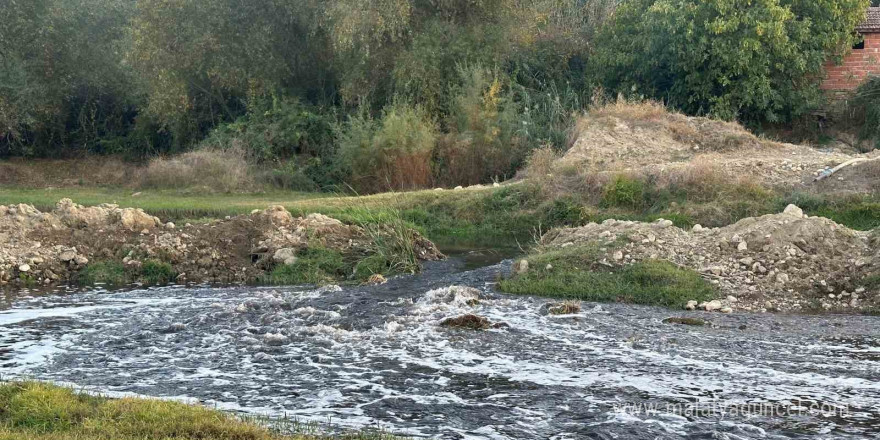 Uşak OSB’den bırakılan atıkların Gediz Nehri’nde kirlilik ve balık ölümlerine neden olduğu iddia edildi