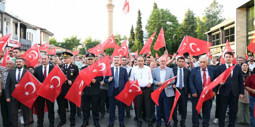 Uşak’ta 15 Temmuz Demokrasi ve Milli Birlik Günü anma programı