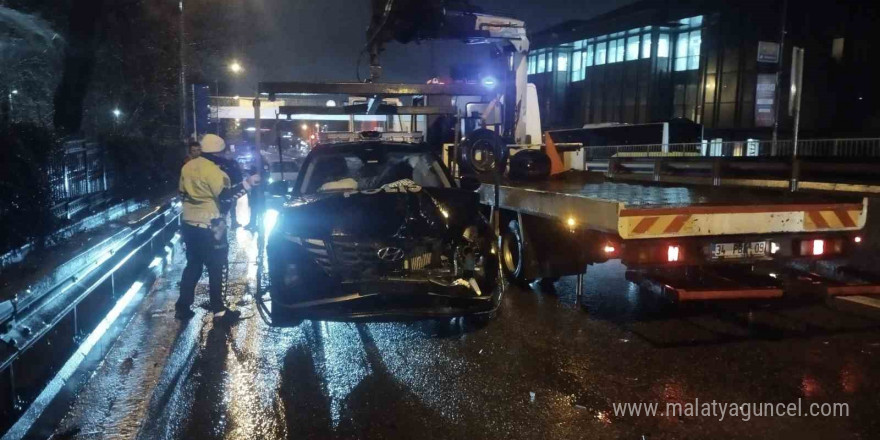 Uygulamadan kaçan şüpheli polis ekipleri tarafından yakalandı