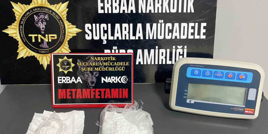 Uyuşturucu tacirinin kantar hilesi Tokat emniyetinin gözünden kaçmadı