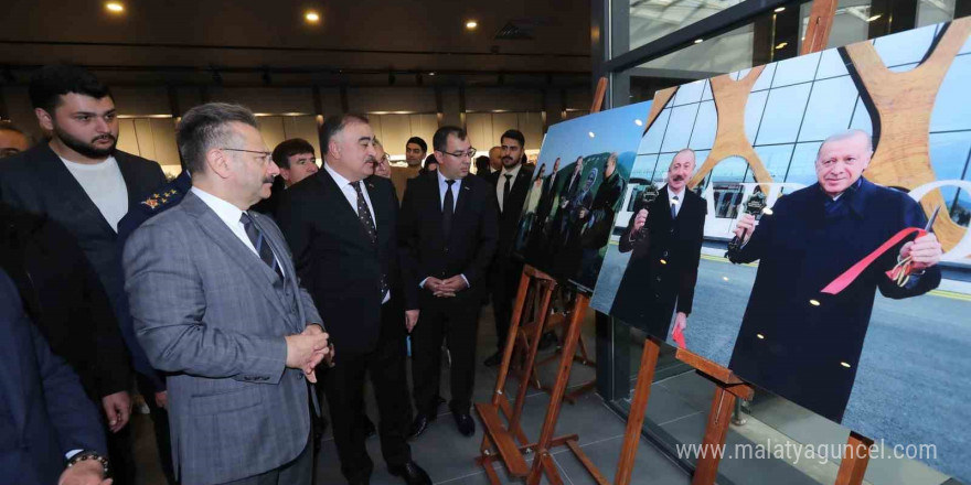 Vali Aksoy, Azerbaycan Büyükelçisi Mammadov ile Karabağ’ın Kurtuluşu: İki Devlet, Bir Zafer sergisinin açılışına katıldı