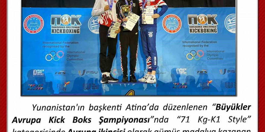 Vali Aktaş’tan Uşaklı sporcuya tebrik