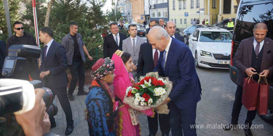 Vali Canbolat, TBMM Başkanı Kurtulmuş’u ağırladı