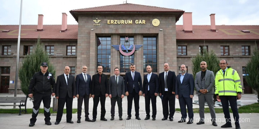 Vali Çiftçi’den TCDD Müdürlüğüne ziyaret