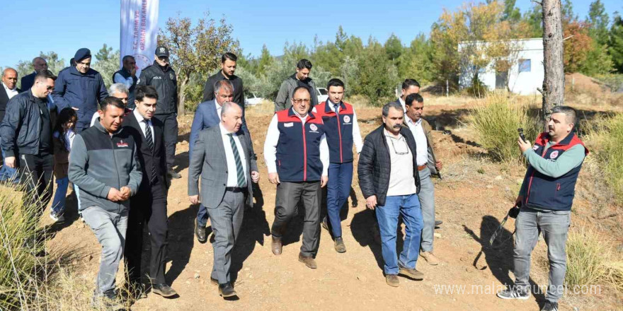 Vali Coşkun, Beyağaç’ta zeytin hasadına katıldı