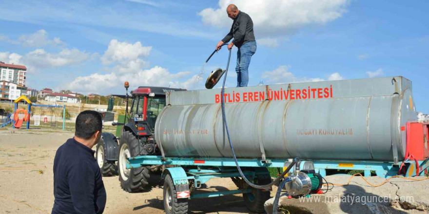 Van Gölü suyundan sıvı sabun ve kozmetik ürünleri üretiliyor