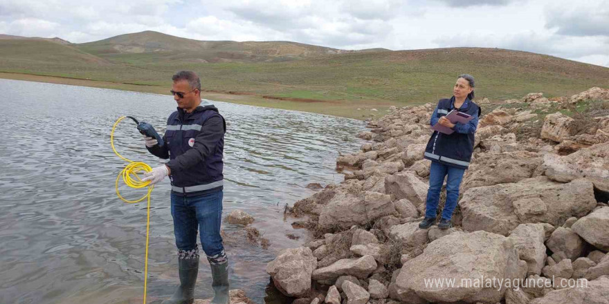 Van’da bazı göllerin su kalitesi belirlendi