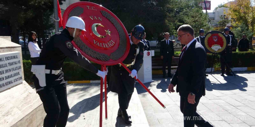 Van’da Cumhuriyet’in 101’inci yıl dönümü kutlamaları