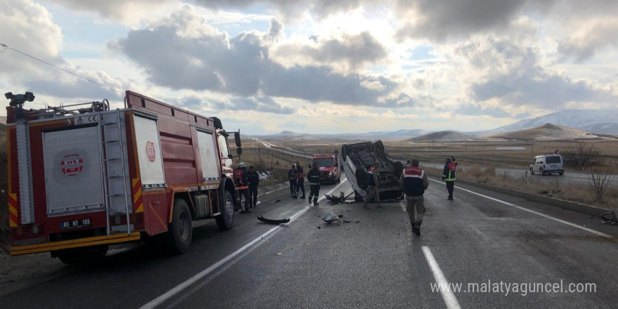 Van’da trafik kazası: 1 yaralı