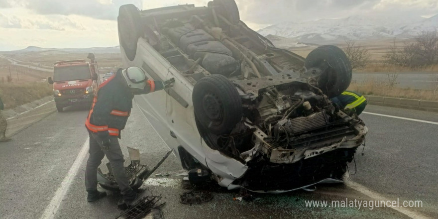 Van’da trafik kazası: 1 yaralı