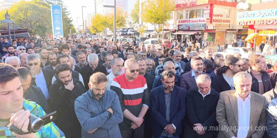 Van’da Yahya Sinvar için gıyabi cenaze namazı kılındı