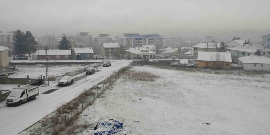 Varto’da kar yağışı