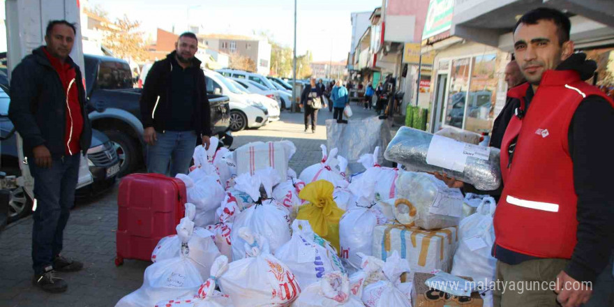 Varto’dan batı illerine kışlık erzak sevkiyatı