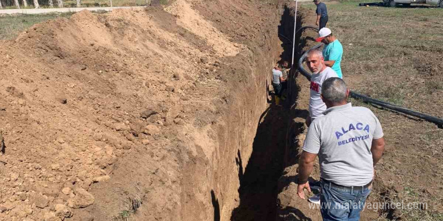 Veli çayırı mesire alanında yaşanan su problemine köklü çözüm bulundu