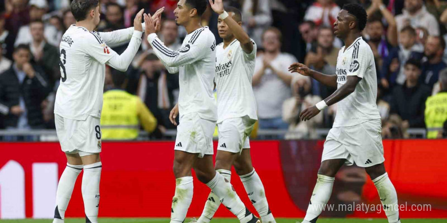 Vinicius hat-trick yaptı, Real Madrid galibiyeti hatırladı