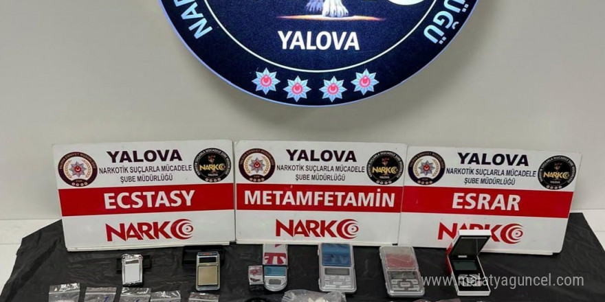 Yalova’da uyuşturucu operasyonunda 1 tutuklama