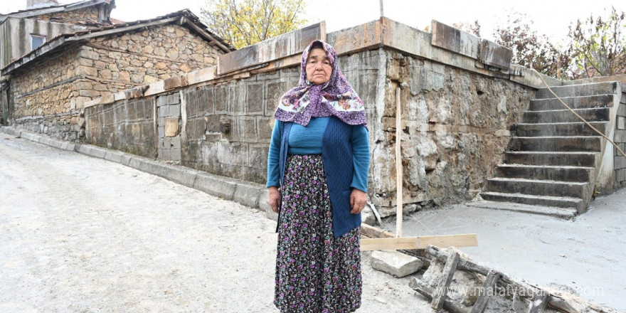 Yangında evini kaybeden yaşlı kadın yeniden sıcak yuvasına kavuşacak