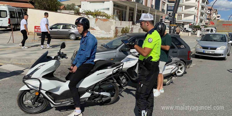 Yatağan’daki trafik denetiminde 305 araca ceza kesildi