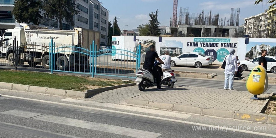 Yaya geçidini kullanan motosikletler cezadan kaçamıyor