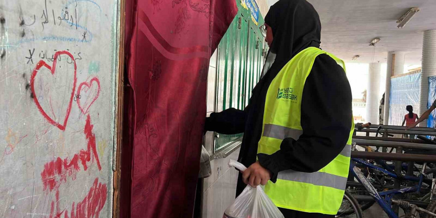 Yedi Başak Derneği, kuban bağışlarını konserve olarak Gazzelilere ulaştırdı