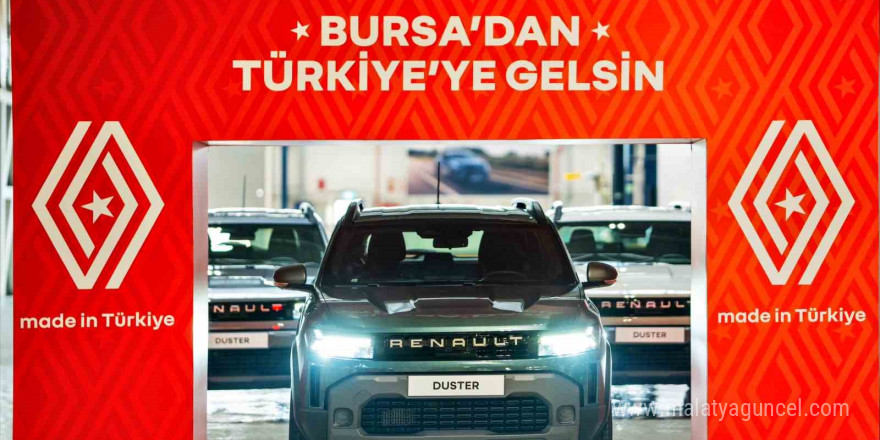 Yeni Renault Duster’ın üretimi Bursa’da başladı