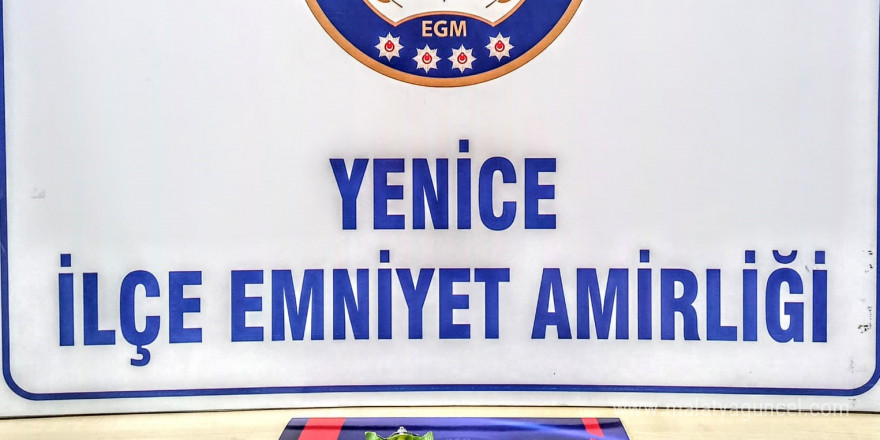 Yenice’de uyuşturucu operasyonu