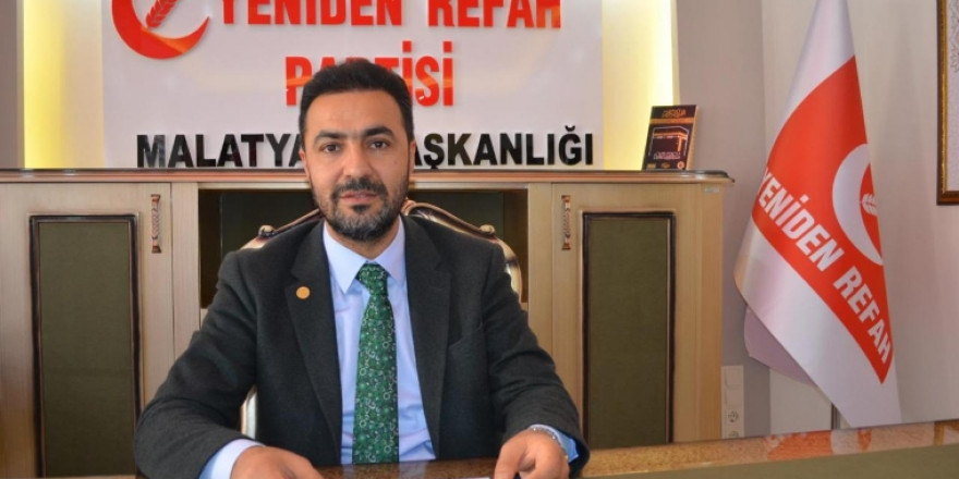 Yeniden Refah Partisi Başkanı Yıldırımdan basın açıklaması